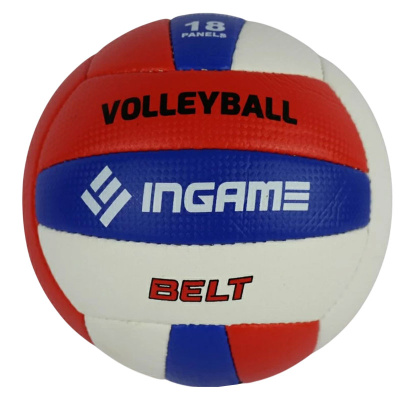 Волейбольный мяч Ingame Belt ING-098 красно-синий 1